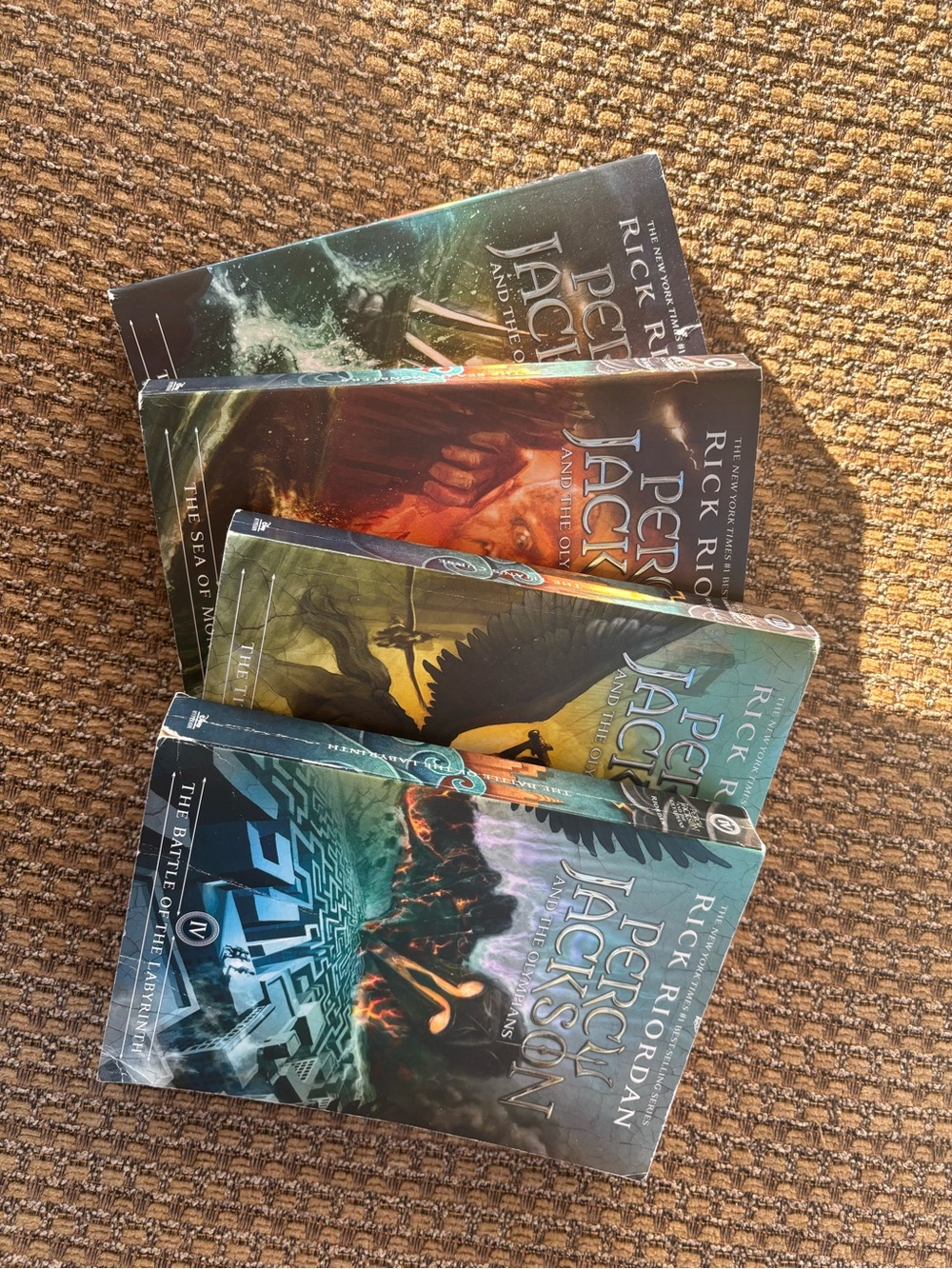 Percy Jackson Paperback Set - Books 1-4 - Picture 2 of 3